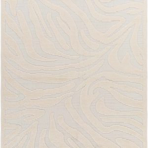 Keto Cream 3D Zebra Rug - Clearance