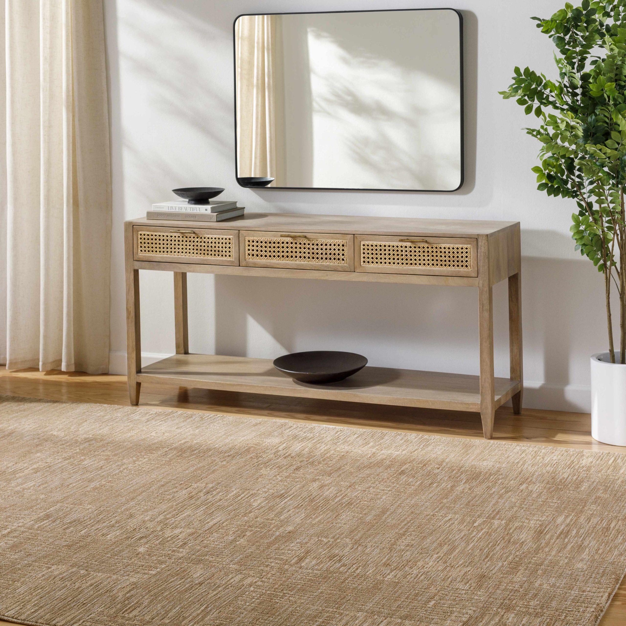 Goren Beige Area Rug - Image 2