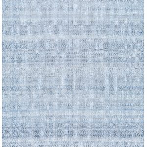 Loic Silver Blue Area Rug