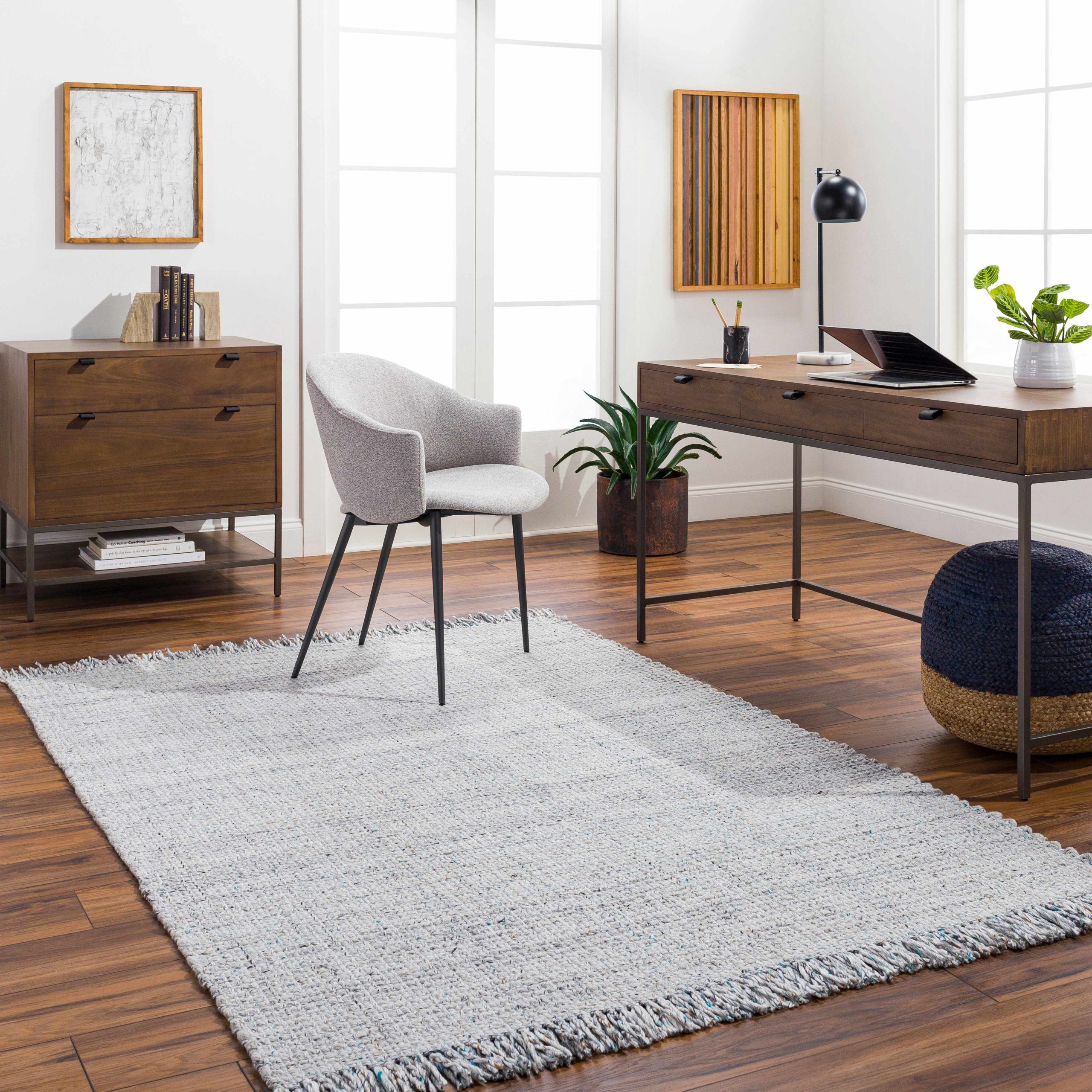 Light Blue Aron Area Rug - Image 2