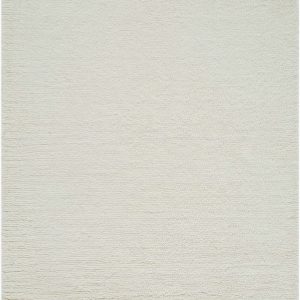 Kanuha Ivory Wool Washable Area Rug