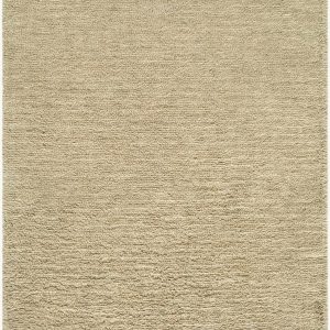 Kanuha Beige Wool Washable Area Rug