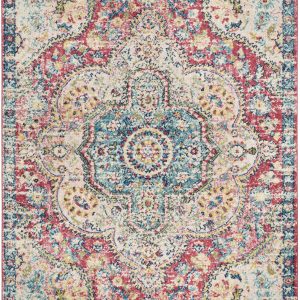 Simsbury Red Area Rug