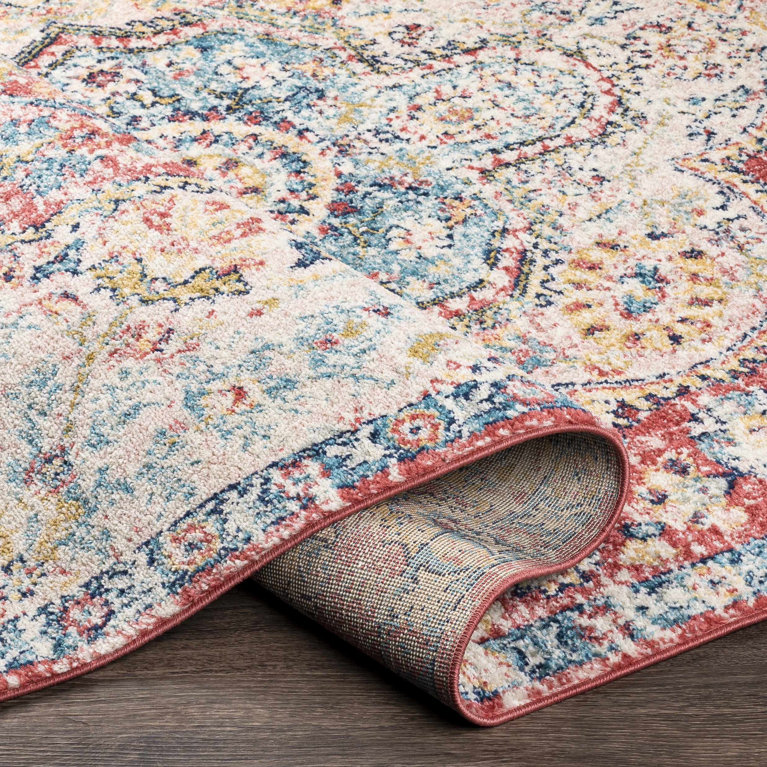 Simsbury Red Area Rug - Image 6