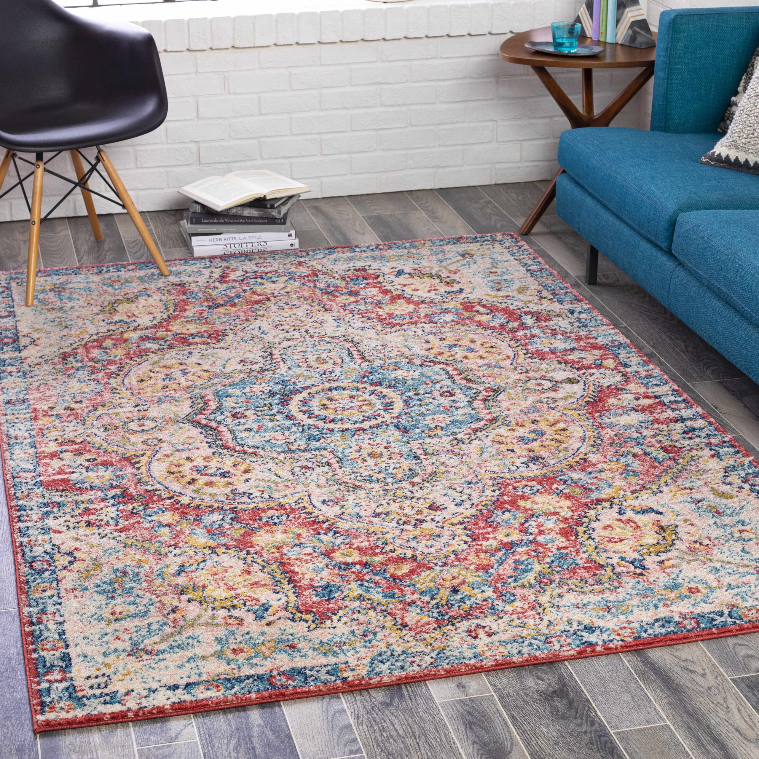 Simsbury Red Area Rug - Image 2
