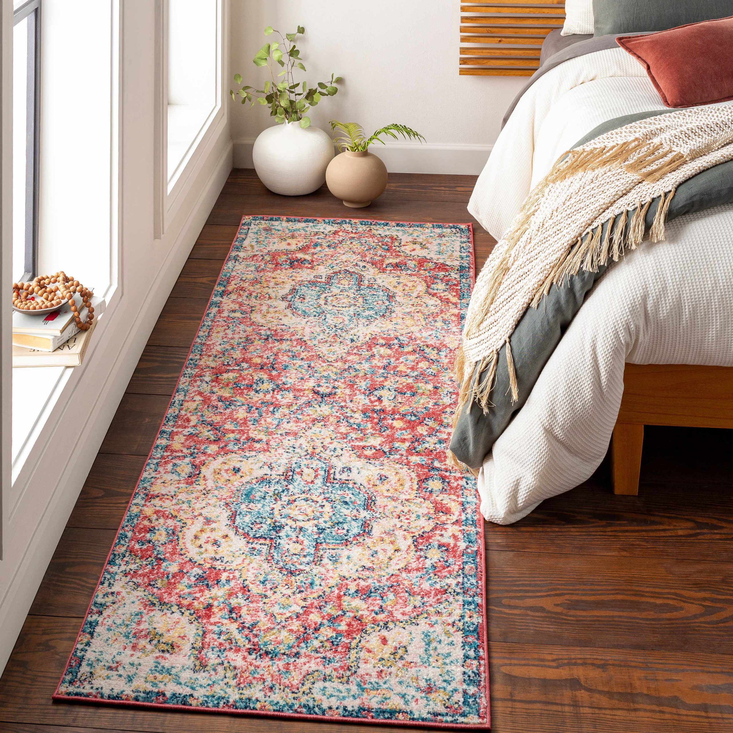 Simsbury Red Area Rug - Image 3