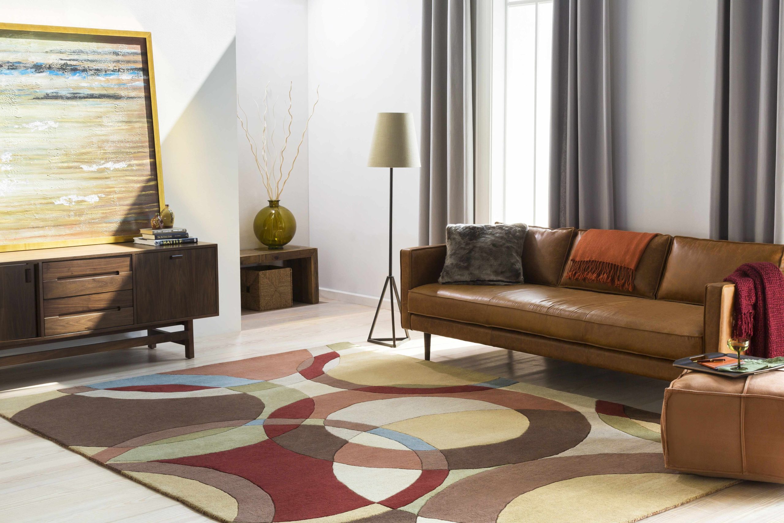 Tilbury Modern Hand Tufted Wool Rug - Image 13