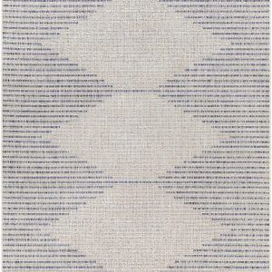 Stephan Gray & Blue Outdoor Rug