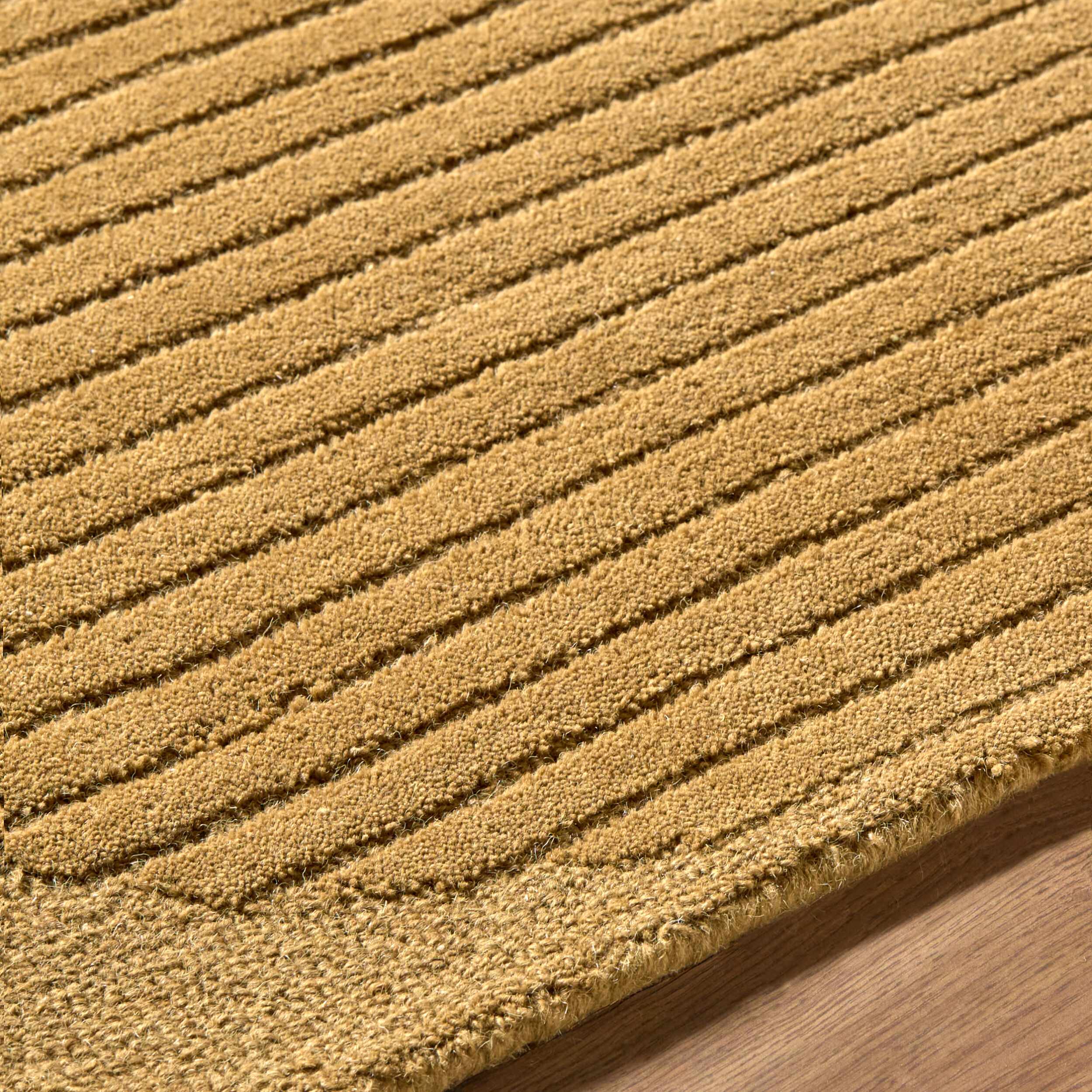Ponae Abstract Hand Tufted Wool Area Rug - Image 4