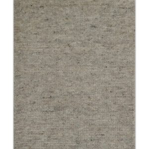 Tulu Modern Solid Beige Hand Knotted Wool Area Rug