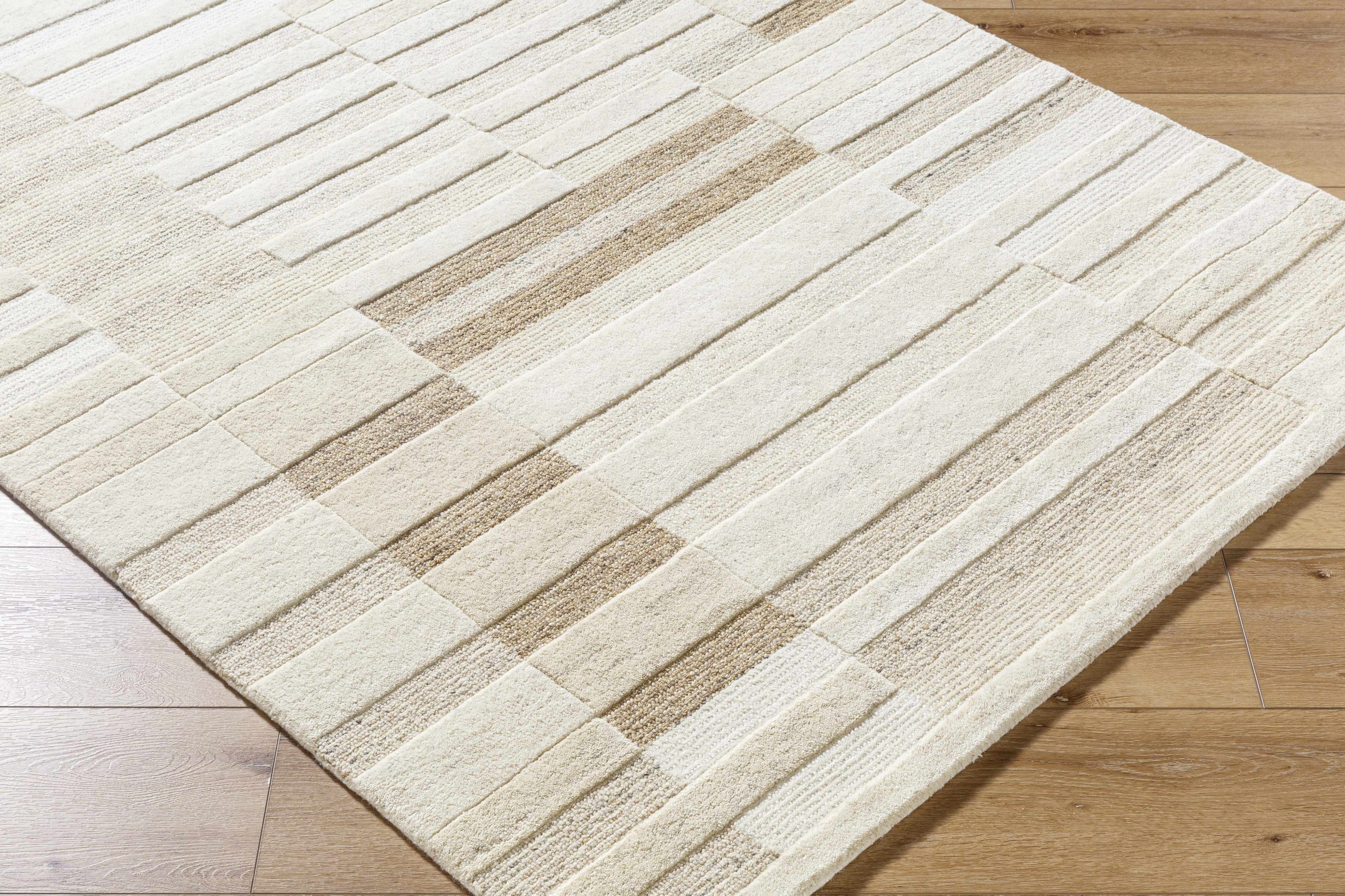 Tavia Broken-Striped Area Rug - Image 3