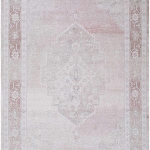 Khalon Pink Traditional Area Rug