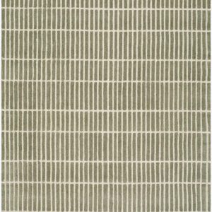 Finial Olive Wool Area Rug