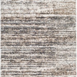 Weddin Striped Plush Area Rug