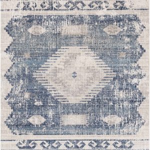 Westmount Denim Aztec Outdoor Area Rug