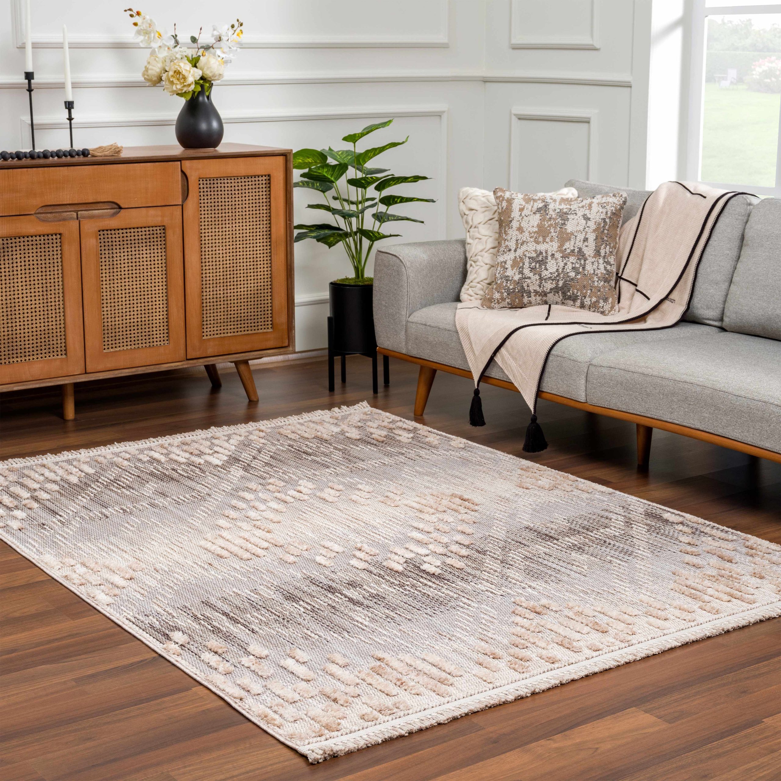 Poydras High-Low Rustic Rug - Image 9
