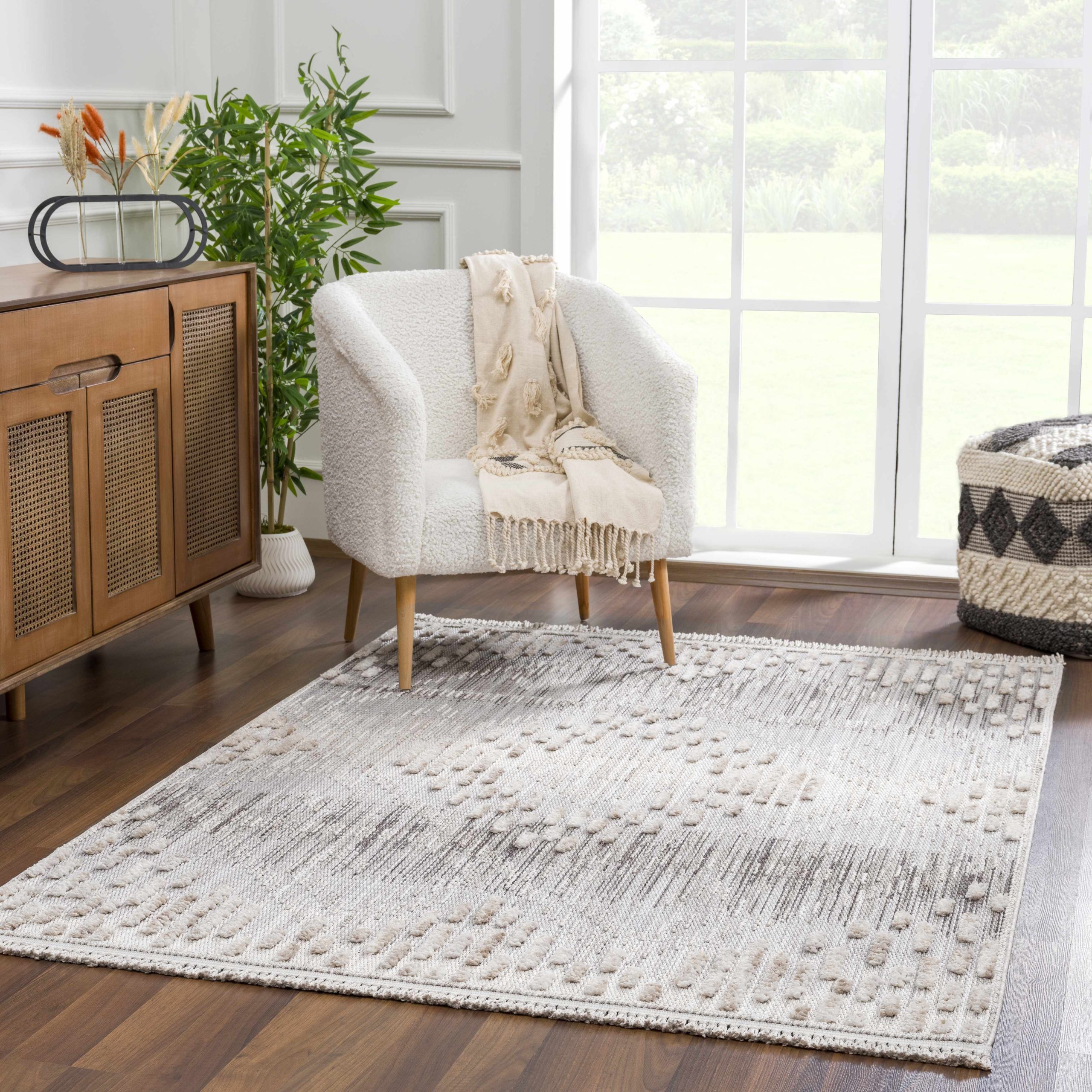 Poydras High-Low Rustic Rug - Image 3